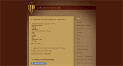 Desktop Screenshot of mbmrenovering.com